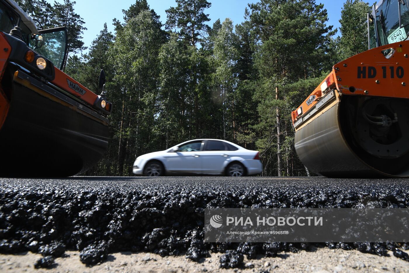 Ремонт автодорог в Новосибирской области Ремонт автодорог в Новосибирской области