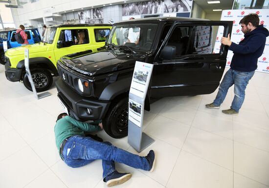 Старт продаж автомобилей Suzuki Jimny