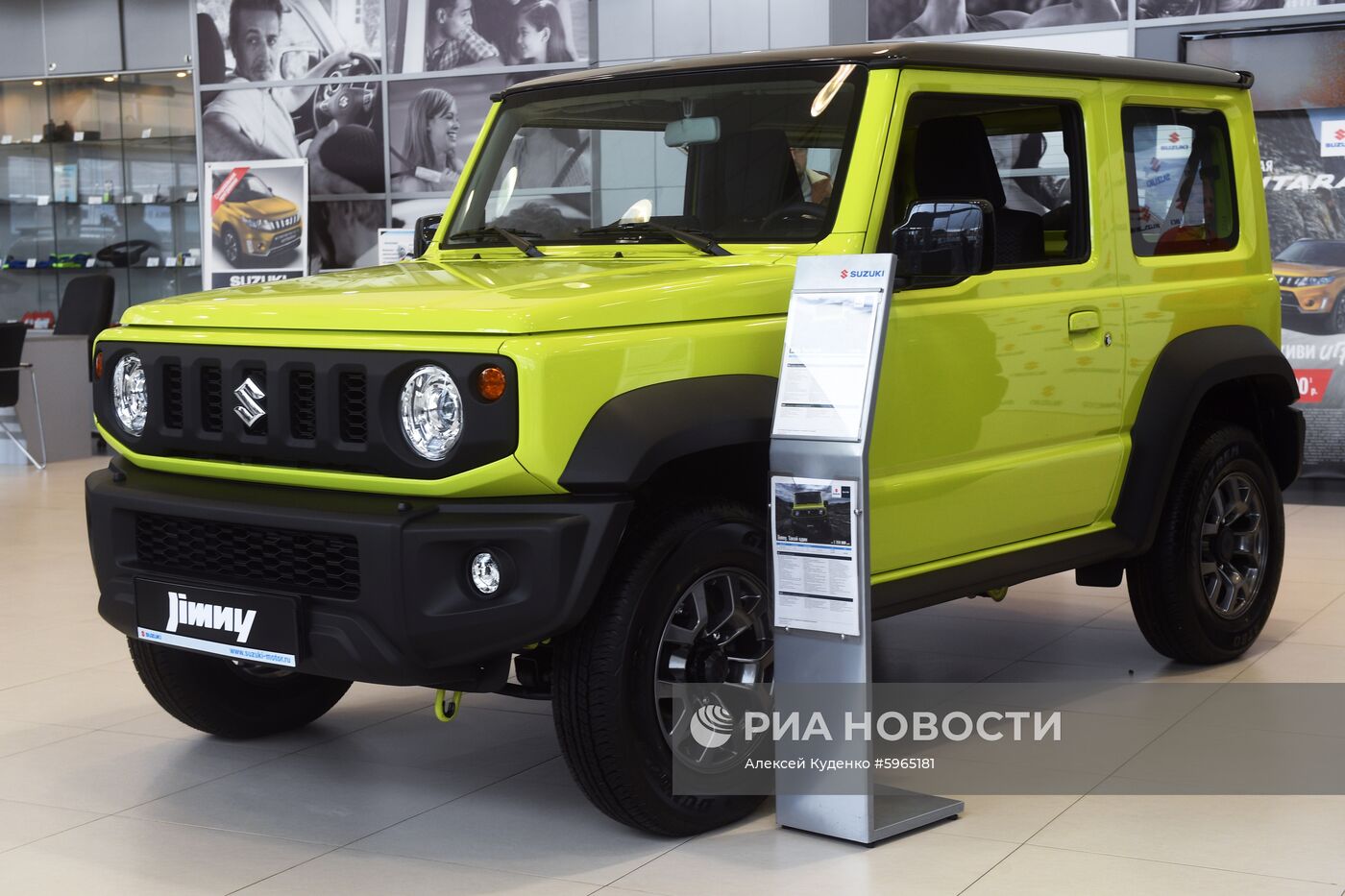 Старт продаж автомобилей Suzuki Jimny