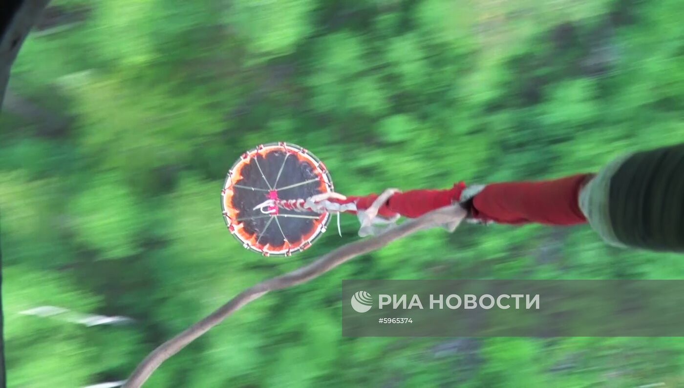 Ликвидация лесных пожаров в Красноярском крае и Иркутской области