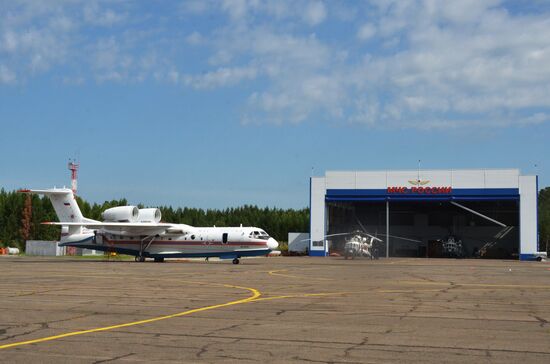 Ликвидация лесных пожаров в Красноярском крае и Иркутской области