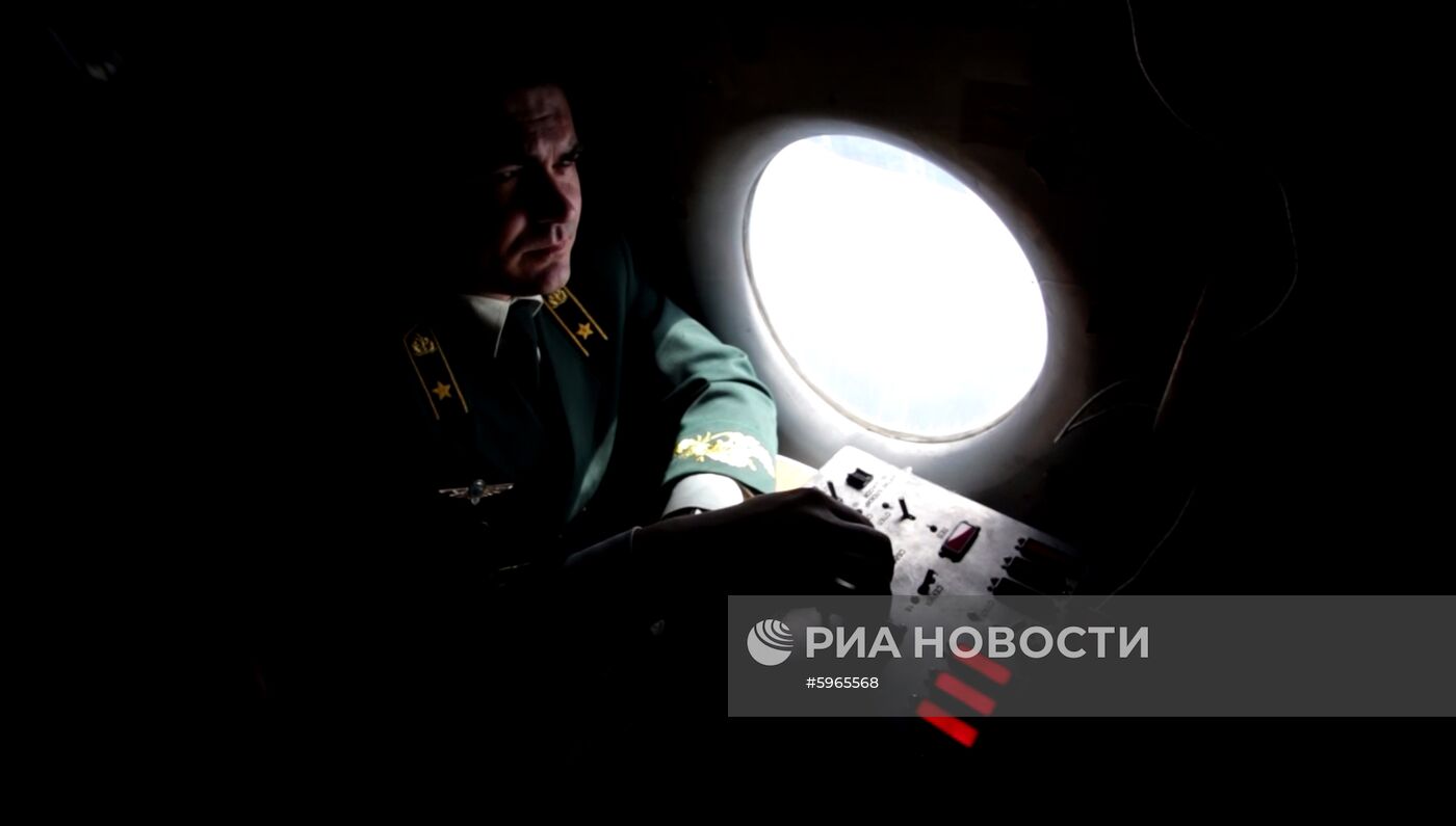 Ликвидация лесных пожаров в Красноярском крае и Иркутской области