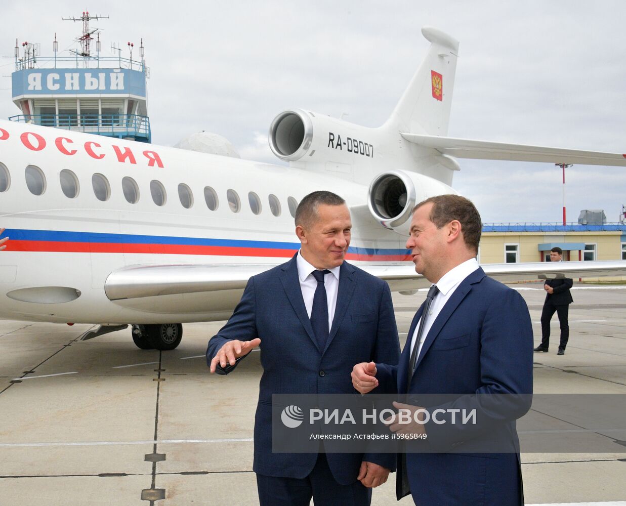 Рабочая поездка премьер-министра РФ Д. Медведева в Сахалинскую область. День второй