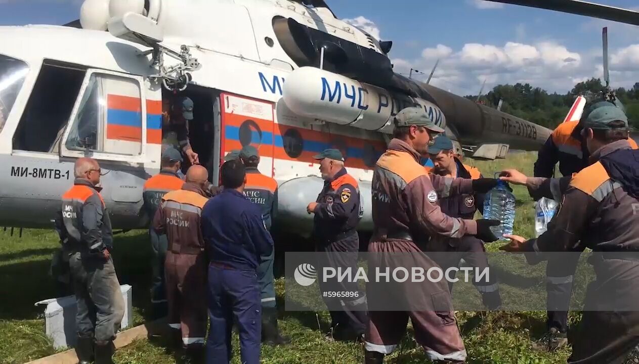 Ликвидация последствий паводка в Иркутской области