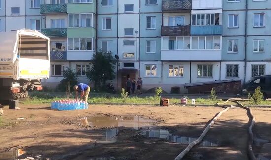 Ликвидация последствий паводка в Иркутской области