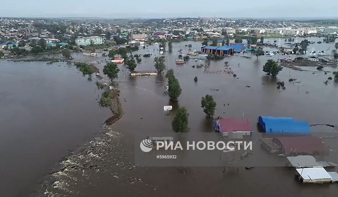 Ликвидация последствий паводка в Иркутской области