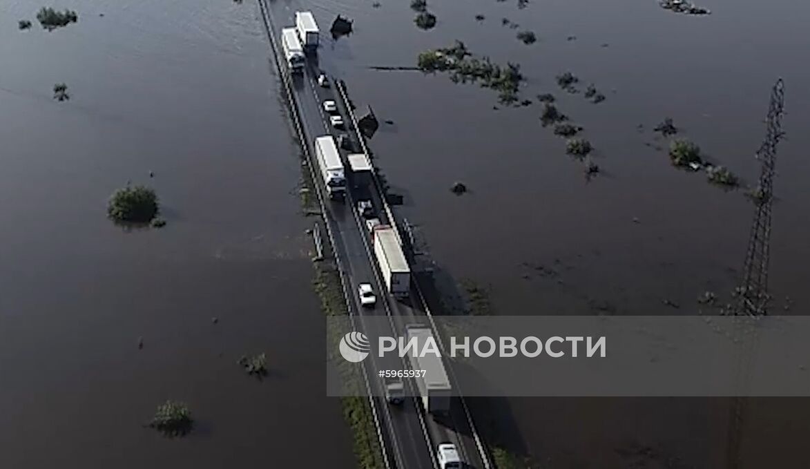 Ликвидация последствий паводка в Иркутской области