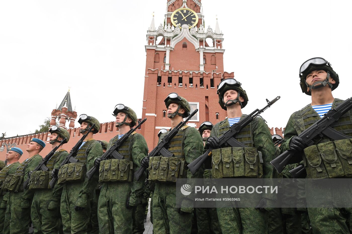Мероприятия, посвященные Дню ВДВ