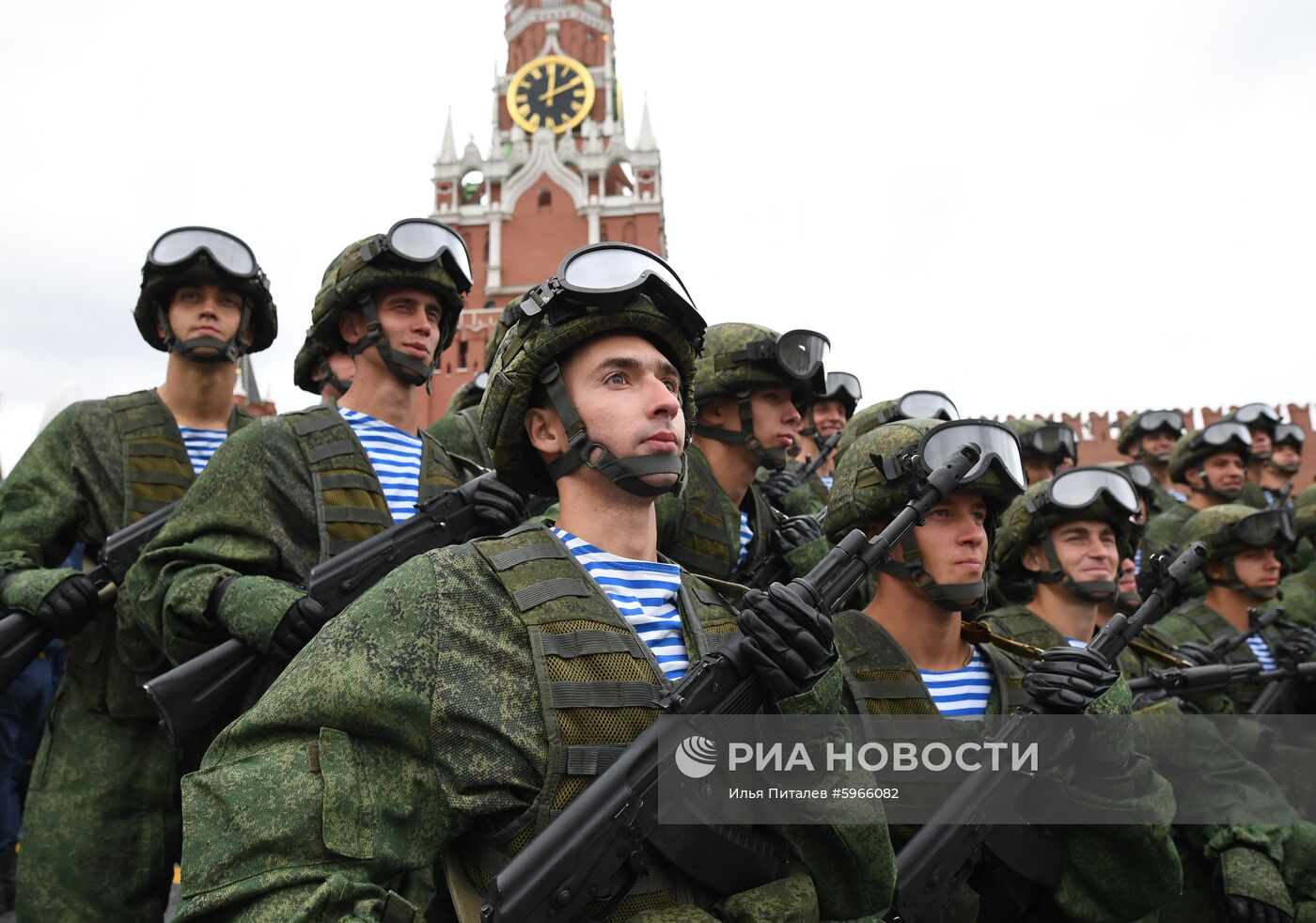 Мероприятия, посвященные Дню ВДВ