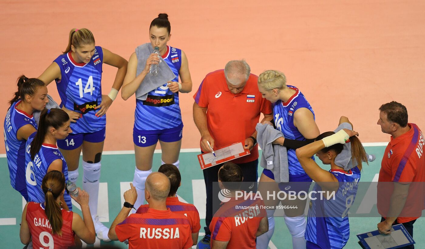 Волейбол. Женщины. Олимпийский отбор. Матч Россия – Мексика