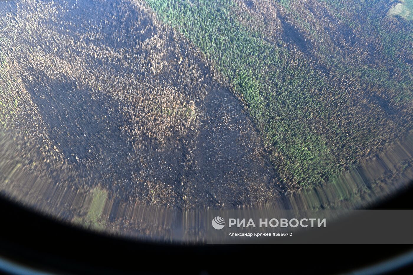 Ликвидация пожаров в Красноярском крае