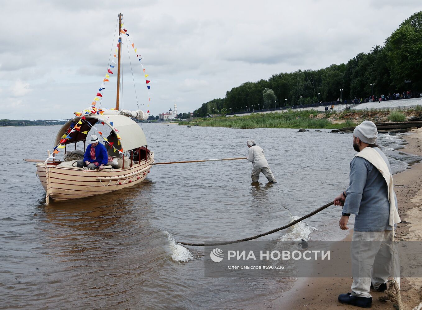Фестиваль-реконструкция "Эй, ухнем" в Рыбинске