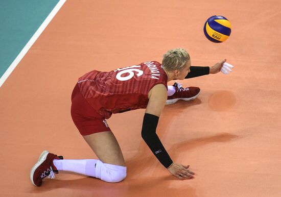 Волейбол. Женщины. Олимпийский отбор. Матч Россия - Республика Корея