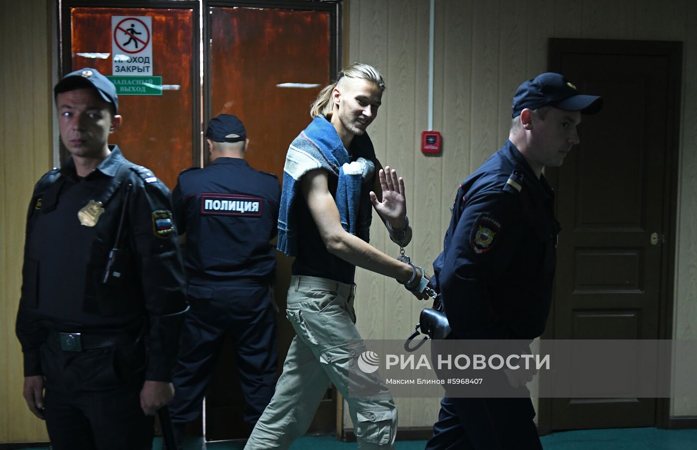Избрание меры пресечения обвиняемым в беспорядках в Москве
