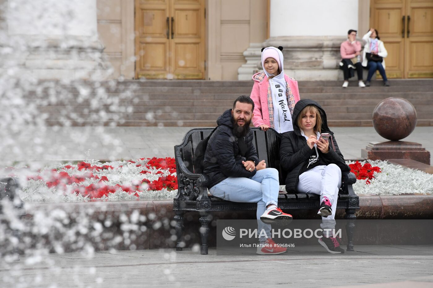 Холодная погода в Москве