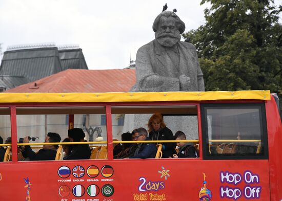 Холодная погода в Москве