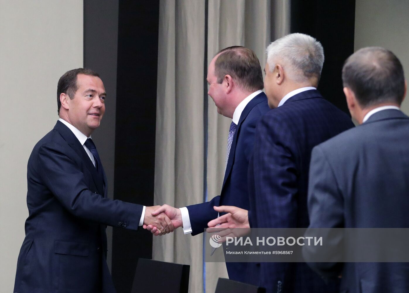 Президент РФ В. Путин провел заседание Совбеза РФ