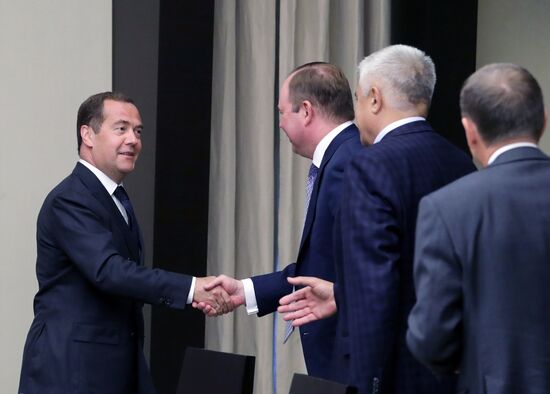 Президент РФ В. Путин провел заседание Совбеза РФ