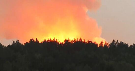 На территории воинской части в Красноярском крае произошел взрыв