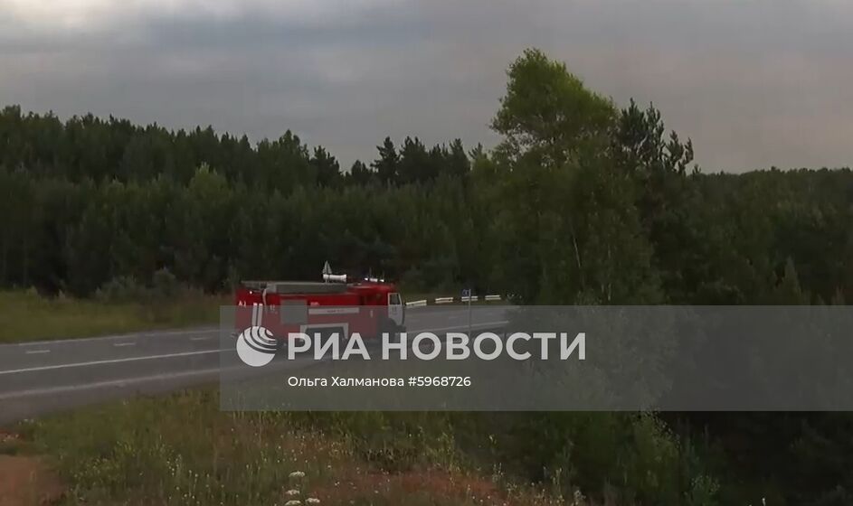 На территории воинской части в Красноярском крае произошел взрыв