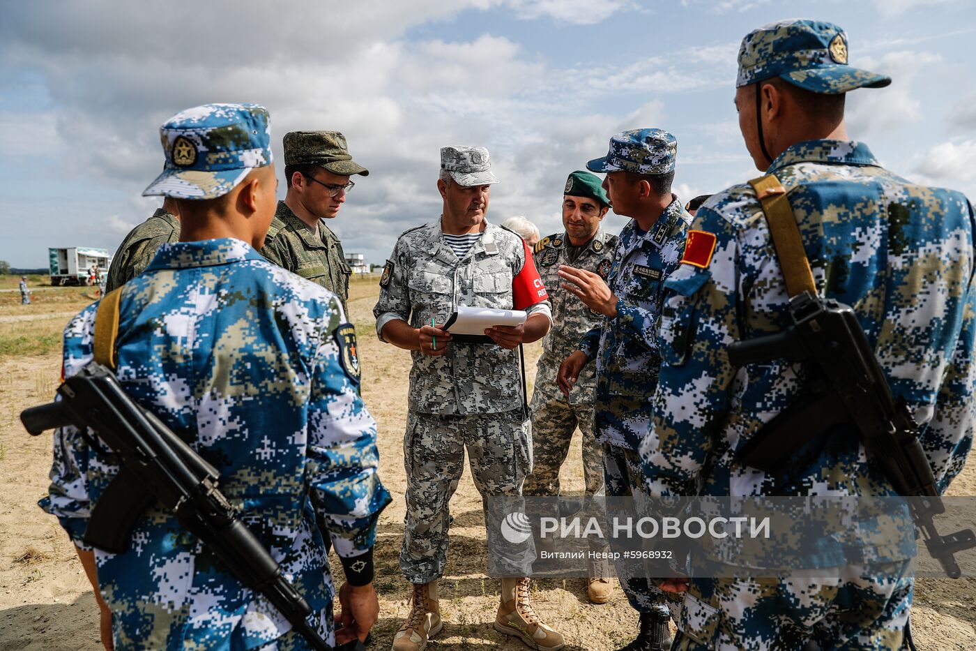 Международный армейский конкурс "Морской десант"