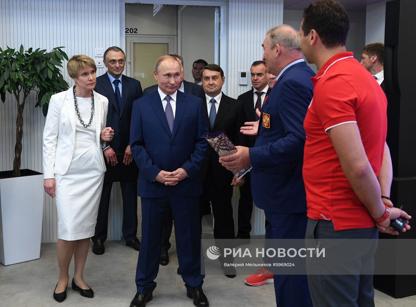 Рабочая поездка президента РФ В. Путина в Сочи