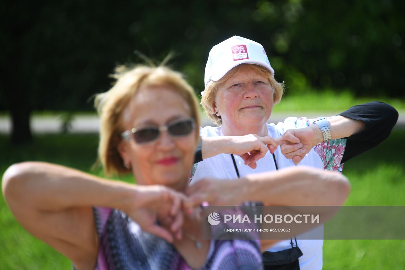 Спартакиада для участников проекта "Московское долголетие"