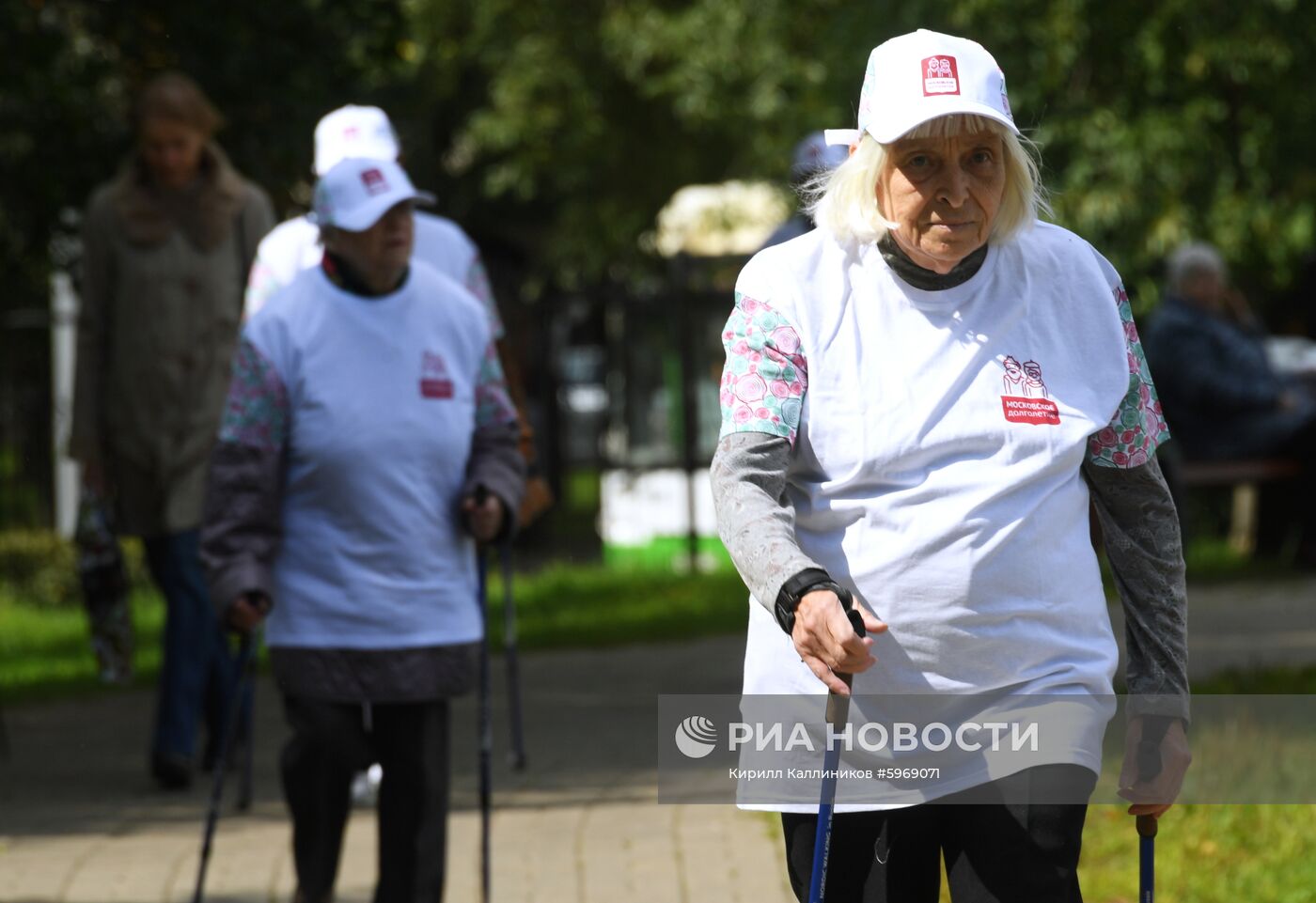 Спартакиада для участников проекта "Московское долголетие"