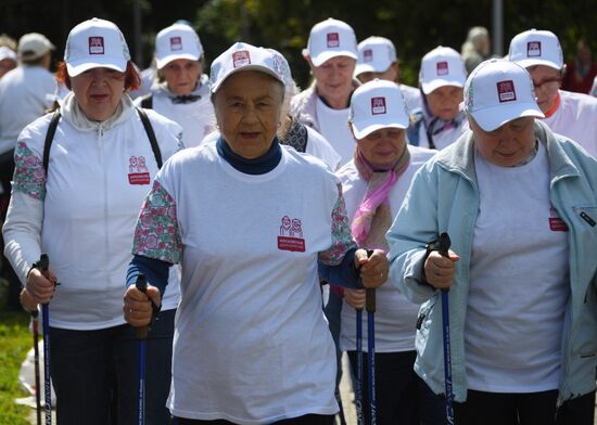 Спартакиада для участников проекта "Московское долголетие"