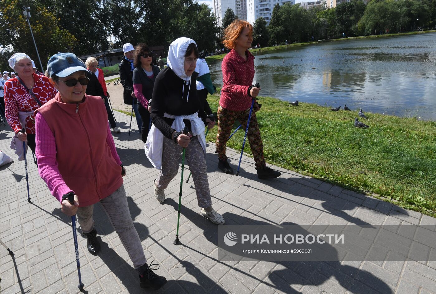 Спартакиада для участников проекта "Московское долголетие"