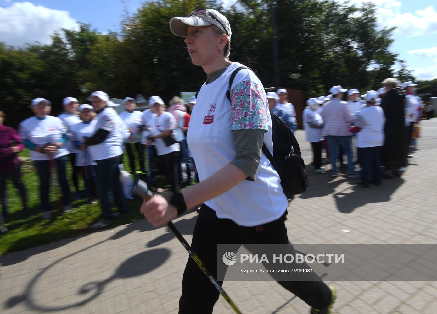 Спартакиада для участников проекта "Московское долголетие"