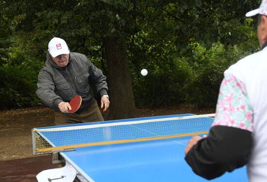 Спартакиада для участников проекта "Московское долголетие"