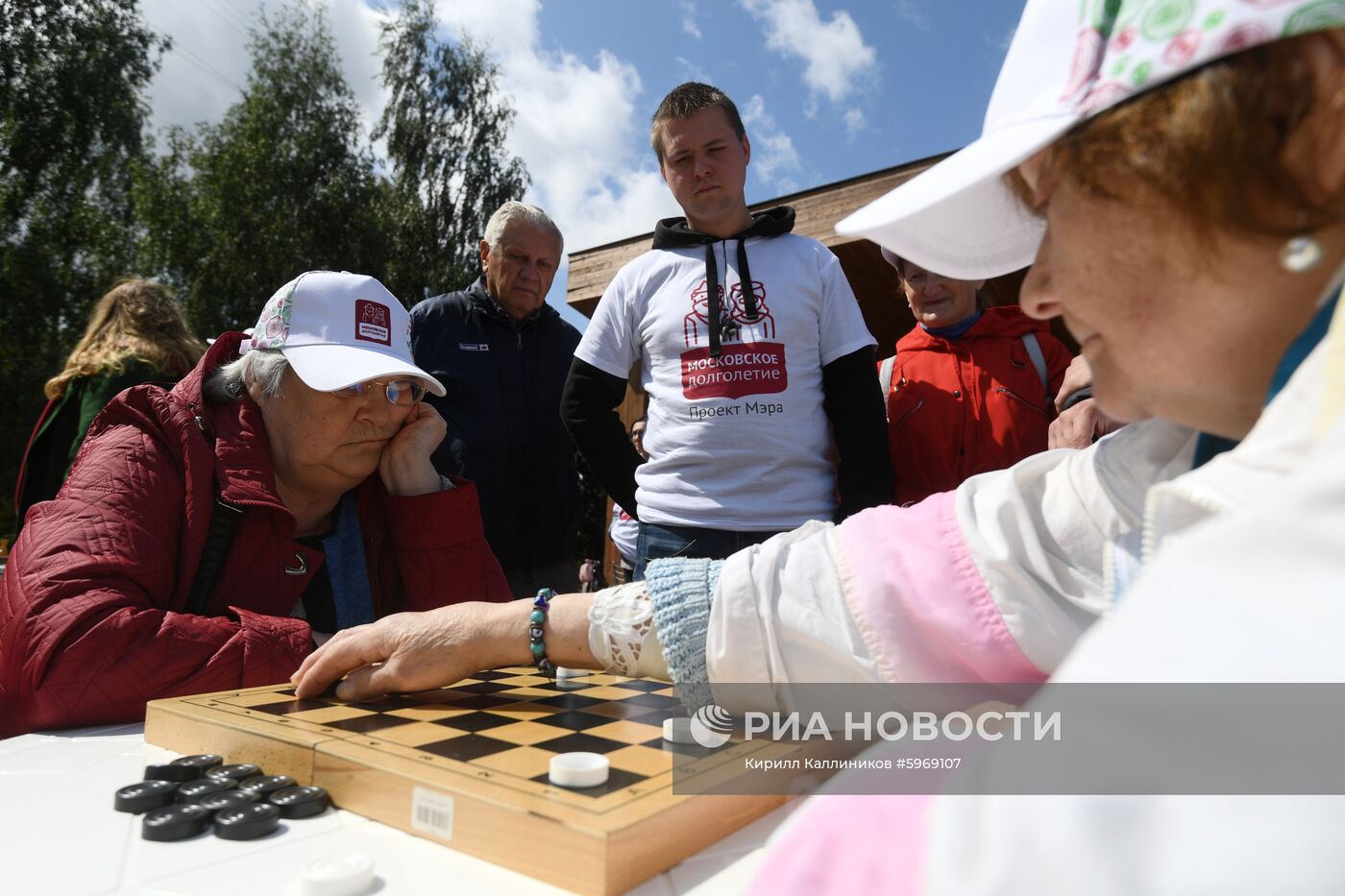 Спартакиада для участников проекта "Московское долголетие"