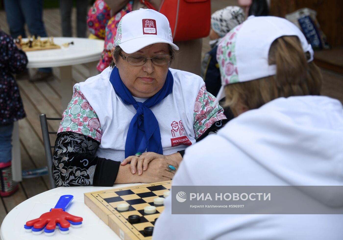 Спартакиада для участников проекта "Московское долголетие"