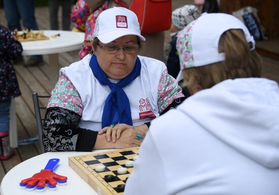 Спартакиада для участников проекта "Московское долголетие"