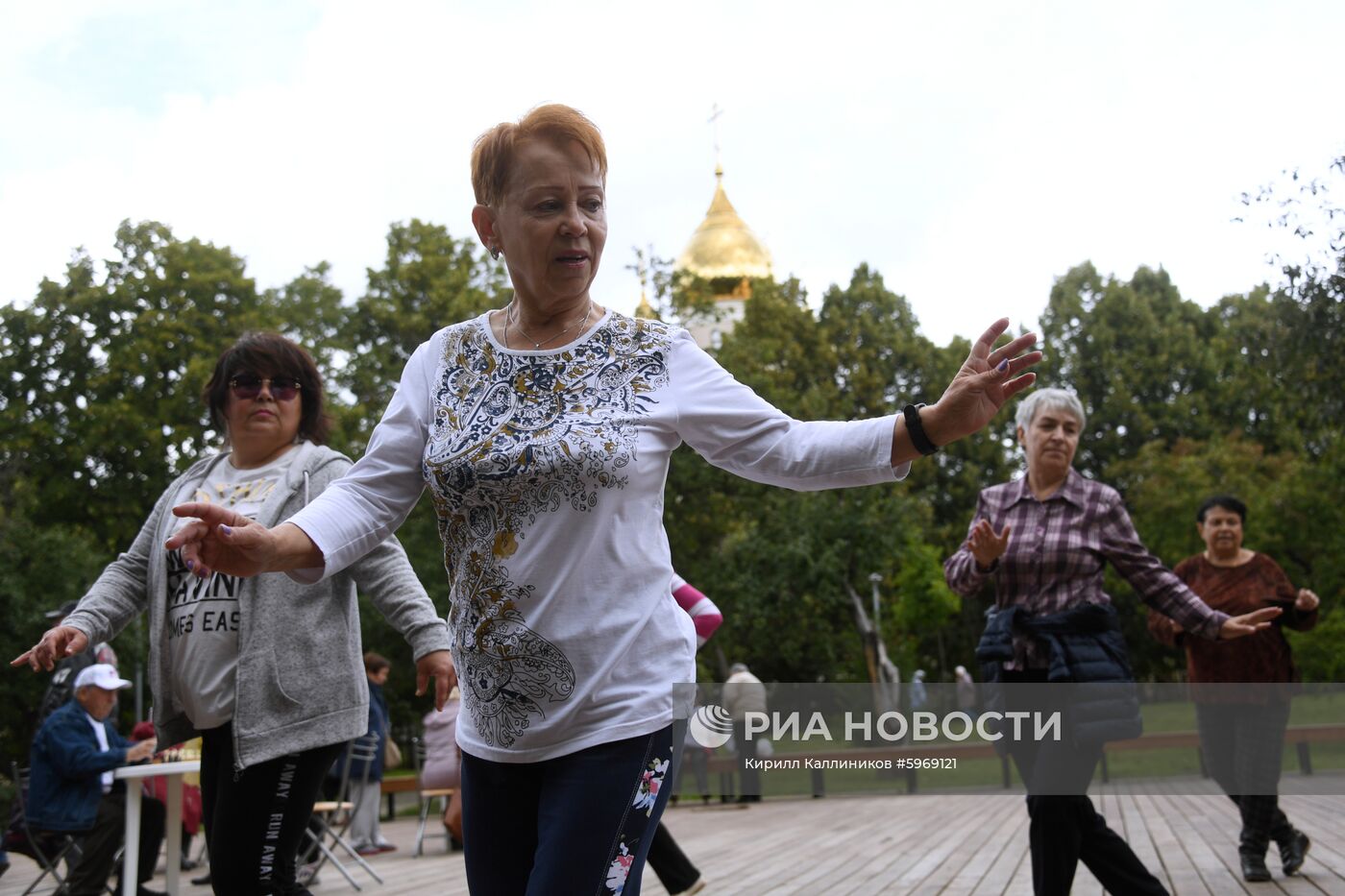 Спартакиада для участников проекта "Московское долголетие"
