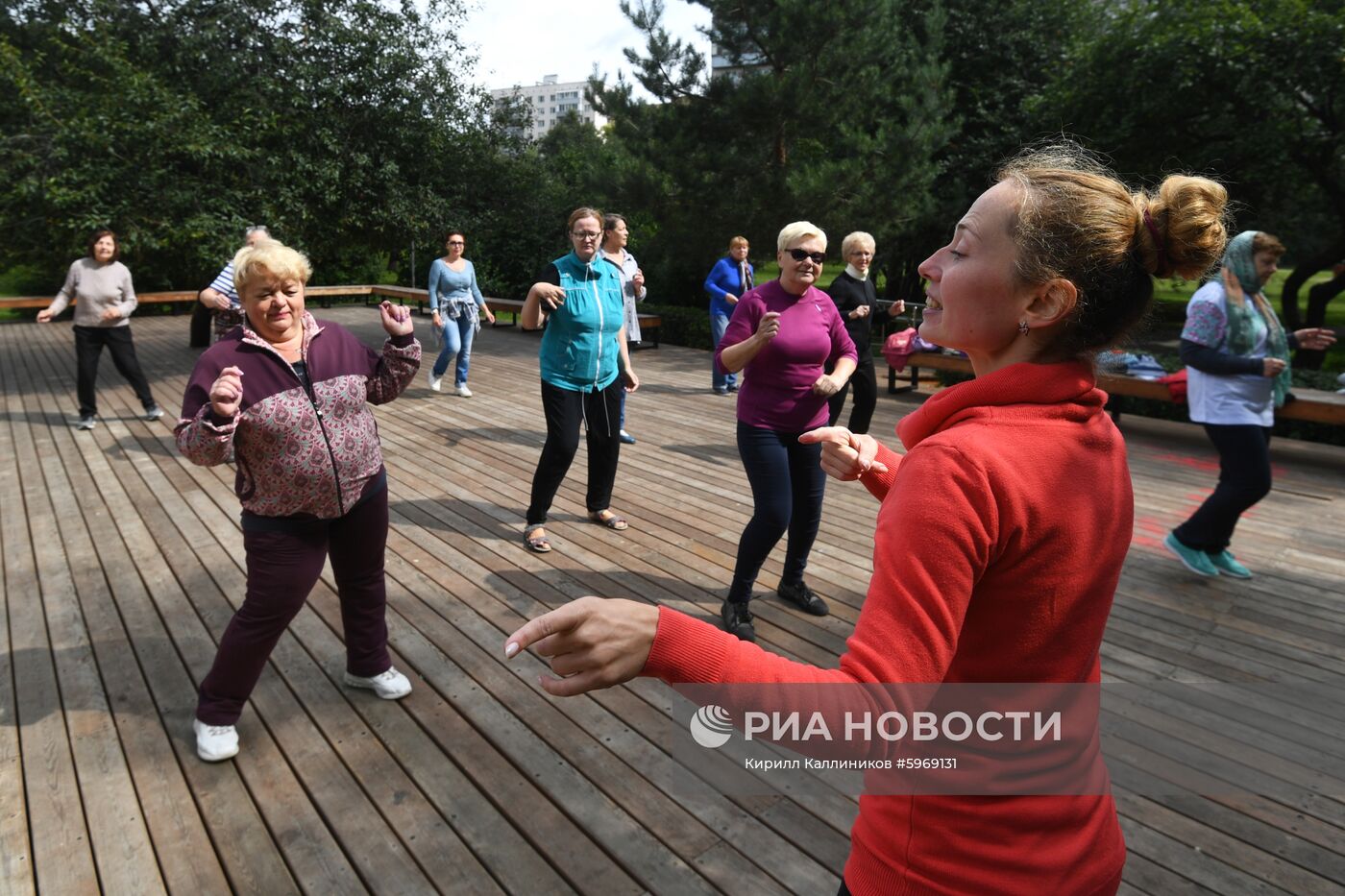 Спартакиада для участников проекта "Московское долголетие"