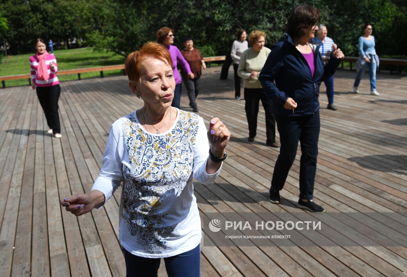 Спартакиада для участников проекта "Московское долголетие"