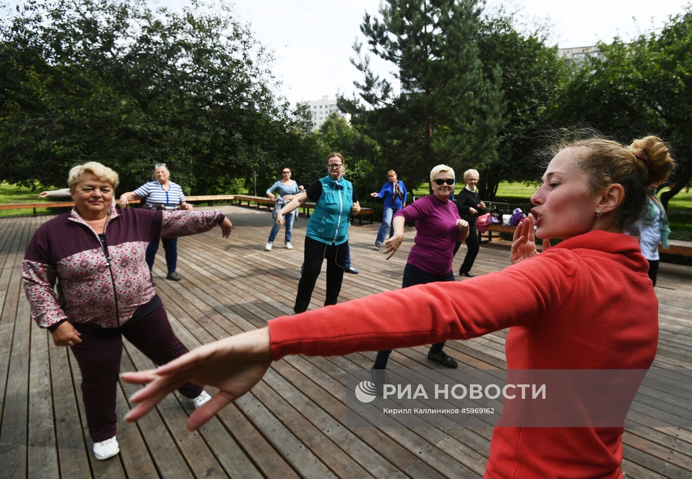 Спартакиада для участников проекта "Московское долголетие"