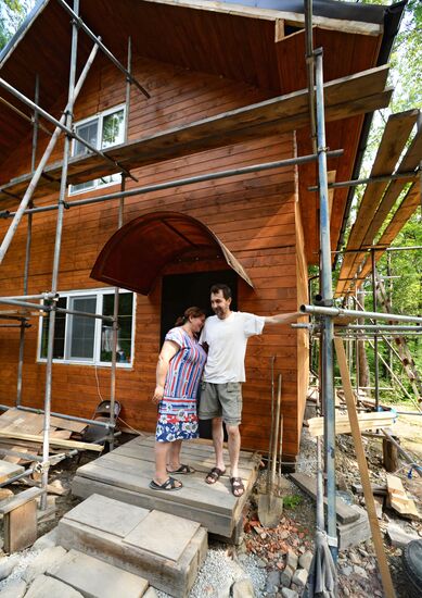 Строительство лесной школы на «дальневосточном гектаре»  в Приморье 