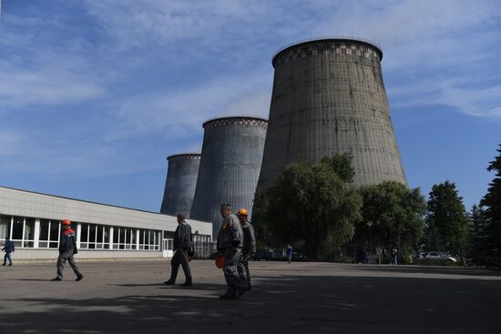 Работа ТЭЦ-25 в Москве 