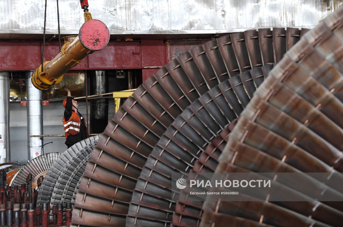 Работа ТЭЦ-25 в Москве 