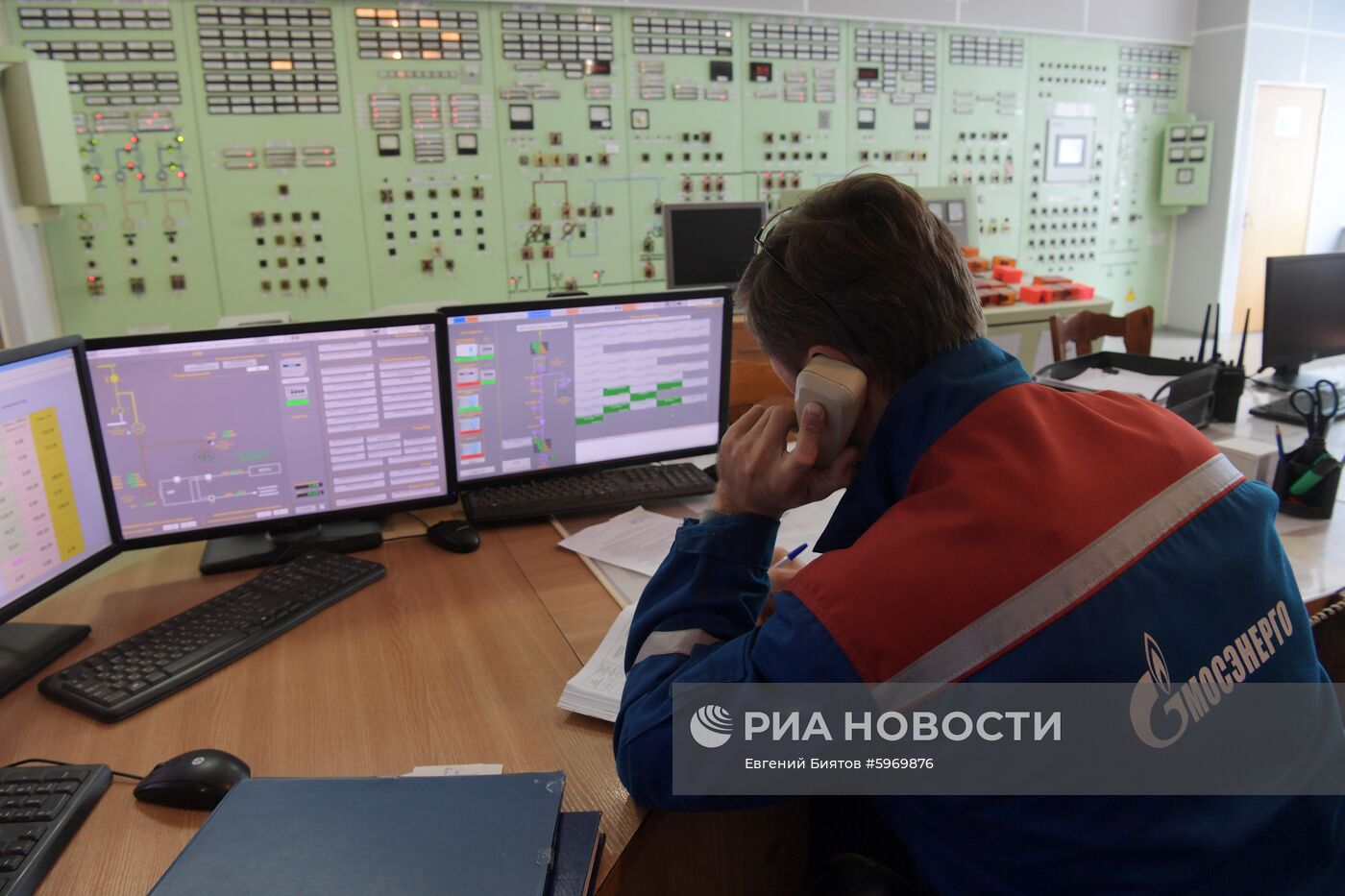 Работа ТЭЦ-25 в Москве