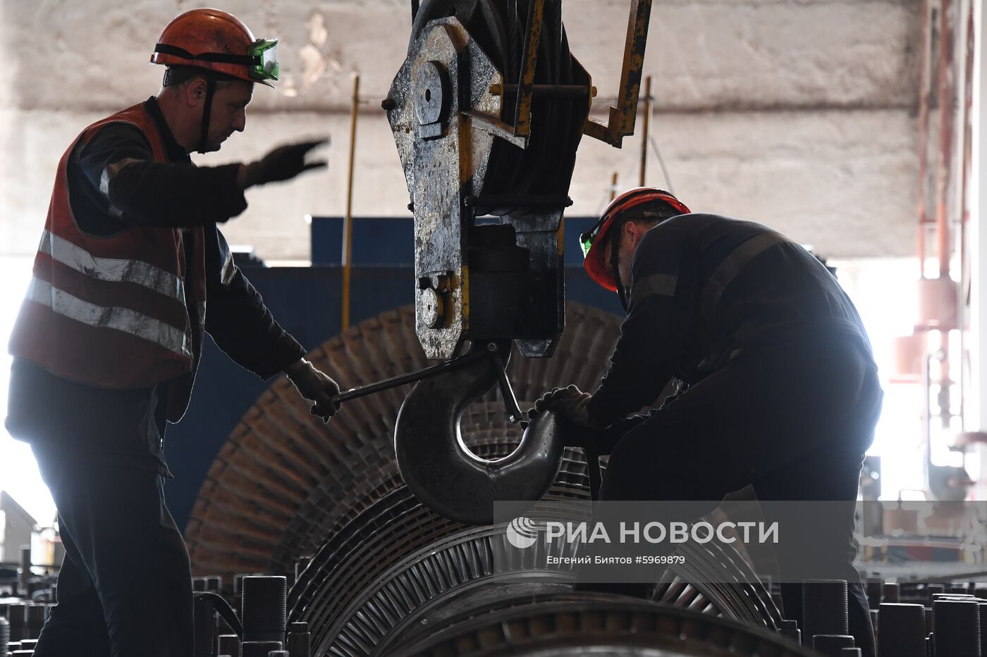 Работа ТЭЦ-25 в Москве 