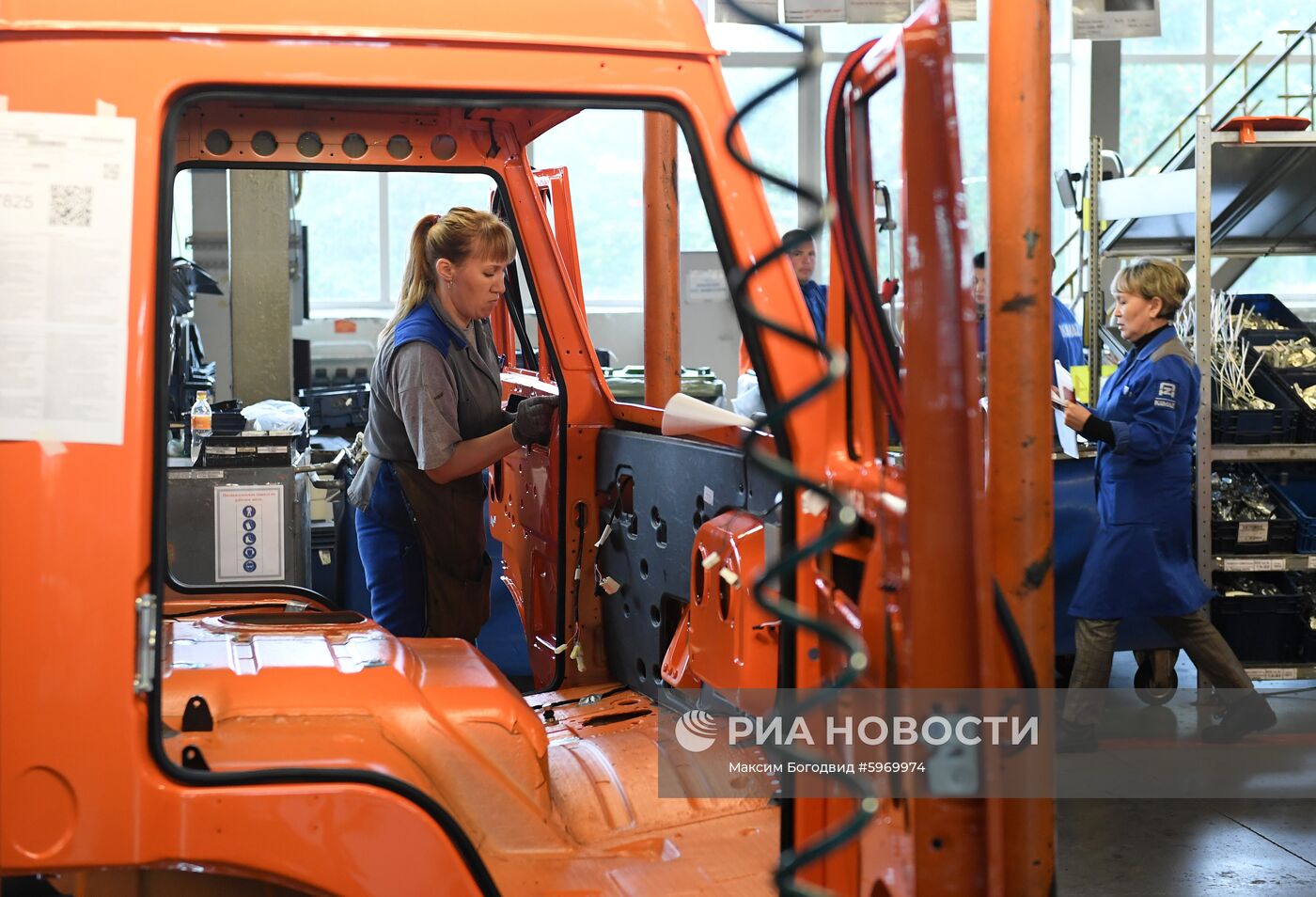 Автомобильный завод "КамАЗ" в Татарстане