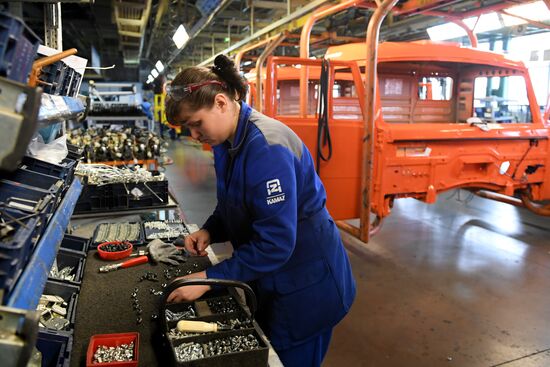 Автомобильный завод "КамАЗ" в Татарстане