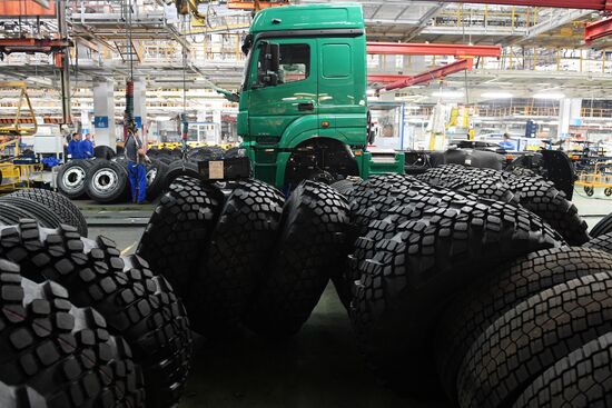 Автомобильный завод "КамАЗ" в Татарстане