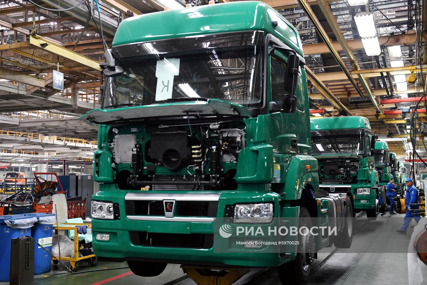 Автомобильный завод "КамАЗ" в Татарстане