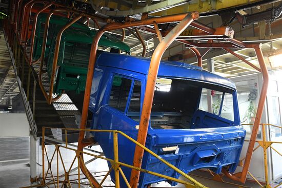 Автомобильный завод "КамАЗ" в Татарстане