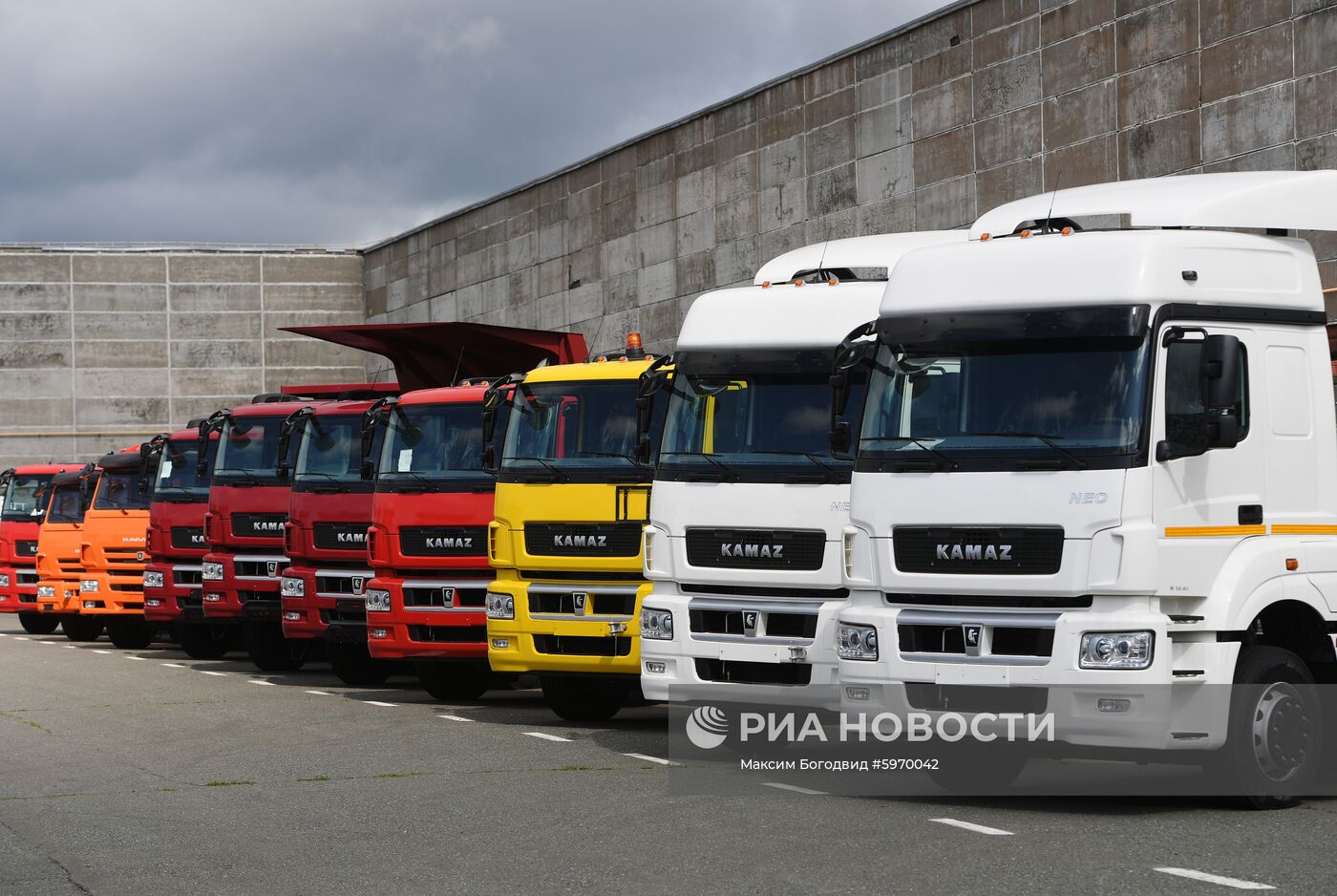 Автомобильный завод "КамАЗ" в Татарстане